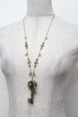 画像4: axes femme / 鍵モチーフネックレス   S-26-01-29-014-AX-CO-HR-ZS (4)