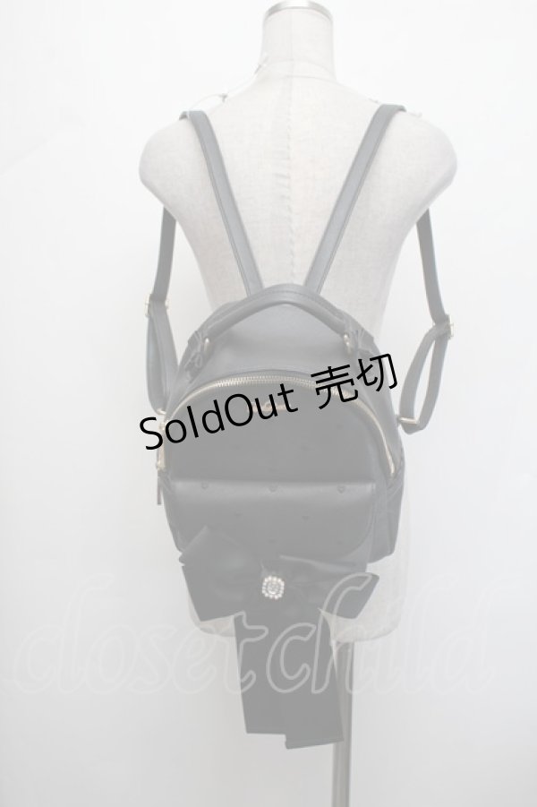 画像2: LIZ LISA / ロングリボンリュック  黒 S-26-01-29-015-LO-BG-TE-ZS (2)