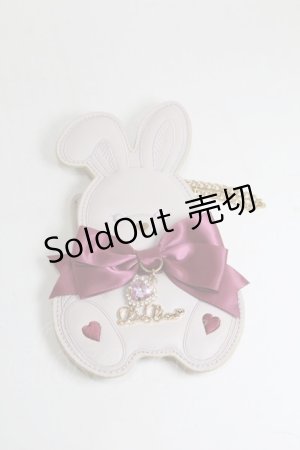 画像: LIZ LISA / うさぎパスケース  ピンク S-26-01-29-003-LO-SK-TE-ZS