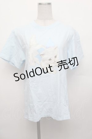 画像: Nile Perch / プリントＴシャツ  サックス S-26-01-29-025-LO-TO-AS-ZS