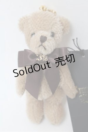 画像: Innocent World / テディ3兄弟バッグチャーム  ブラウン S-26-01-31-001-IW-ZA-HR-ZS