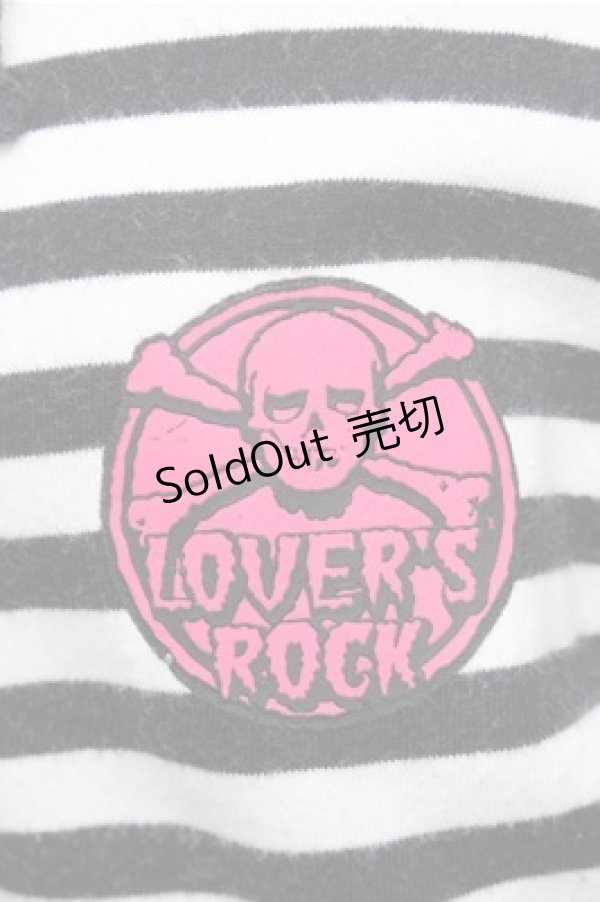 画像4: SUPER LOVERS / ボーダーパーカー  黒ｘ白 S-26-01-31-031-PU-TO-HR-ZS (4)