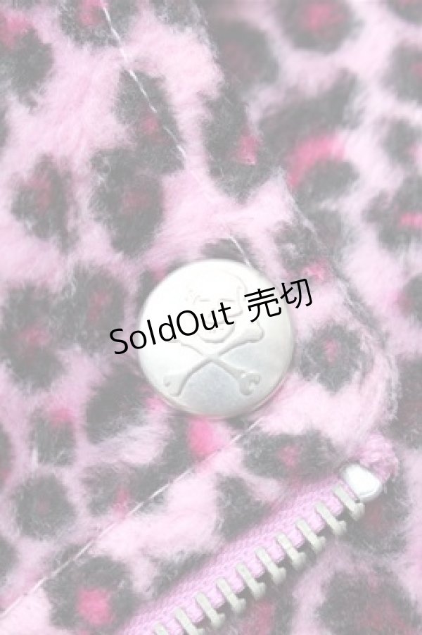 画像4: SUPER LOVERS / レオパードパーカー  パープル S-26-01-31-035-PU-TS-HR-ZS (4)