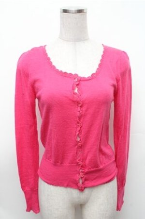 画像: Emily Temple cute / カーディガン  ピンク S-26-01-31-036-ET-TO-HR-ZS