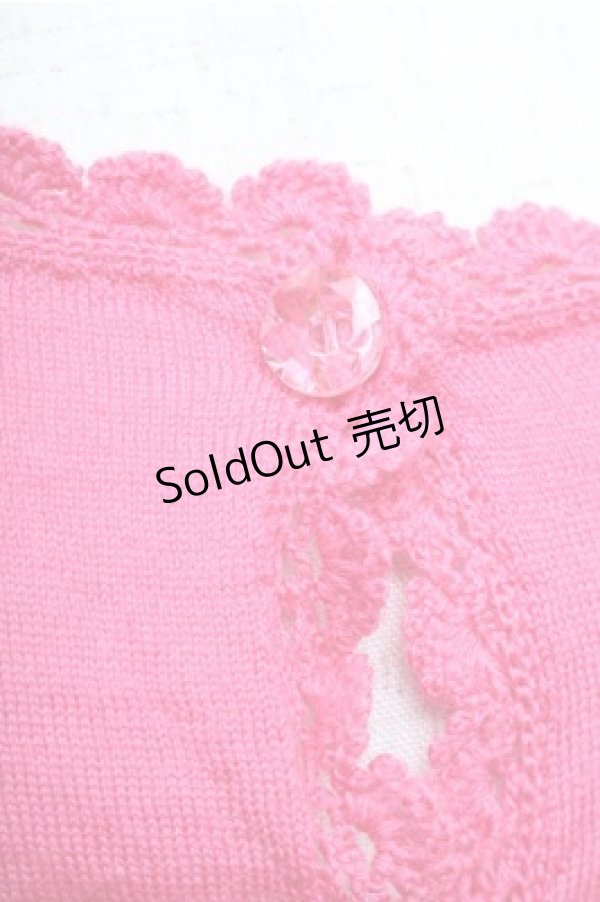 画像3: Emily Temple cute / カーディガン  ピンク S-26-01-31-036-ET-TO-HR-ZS (3)