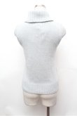 画像3: INGEBORG / ノースリーブタートルニット  グレー S-26-01-31-047-LO-TO-HR-ZS (3)