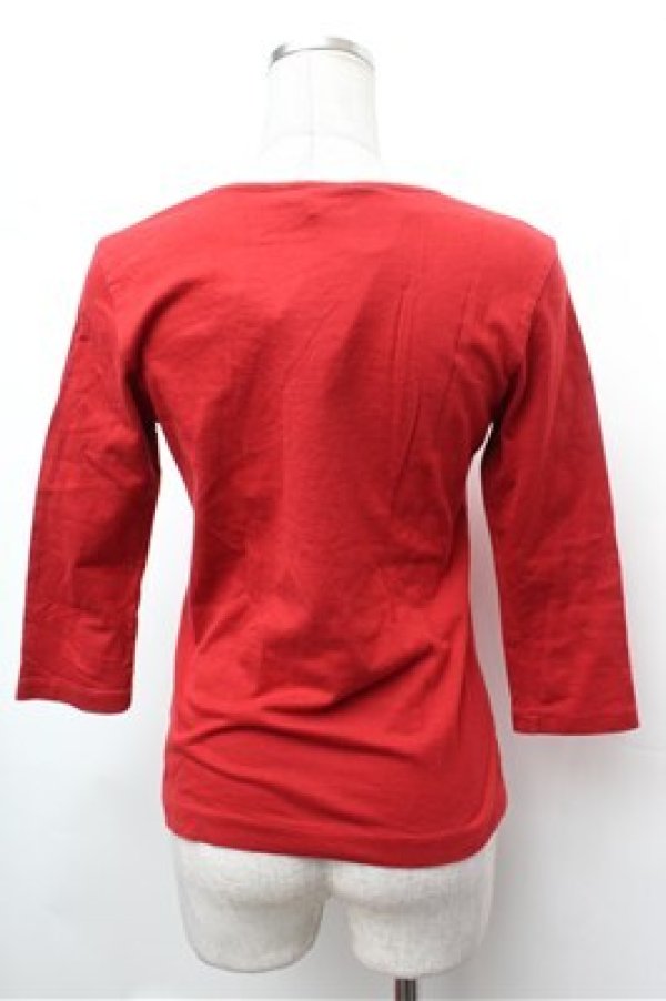 画像4: INGEBORG / ロゴptロンT  赤 S-26-01-31-052-LO-TO-HR-ZS (4)