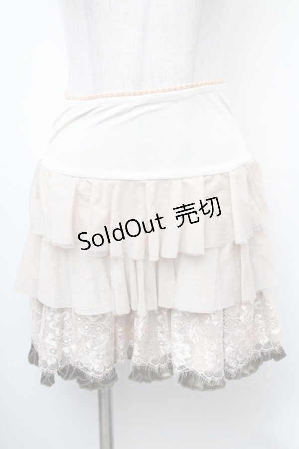 画像4: Ozz oneste / コルセットオーバースカート  カーキ S-26-01-31-1034-OO-SK-AS-ZS (4)