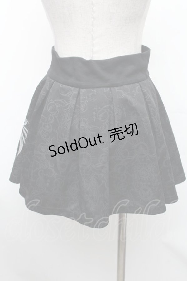 画像2: NiNE. / ラメptスカート  黒 S-26-01-31-1040-PU-SK-HR-ZS (2)