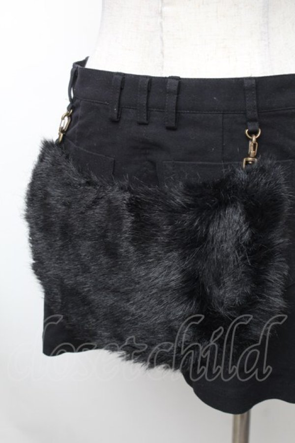 画像4: BPN / レッグカバー付きパンツ  黒 S-26-01-31-1041-GO-PA-AS-ZS (4)