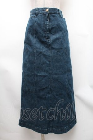 画像: INGEBORG / デニムスカート  インディゴ S-26-01-31-1050-LO-SK-HR-ZS