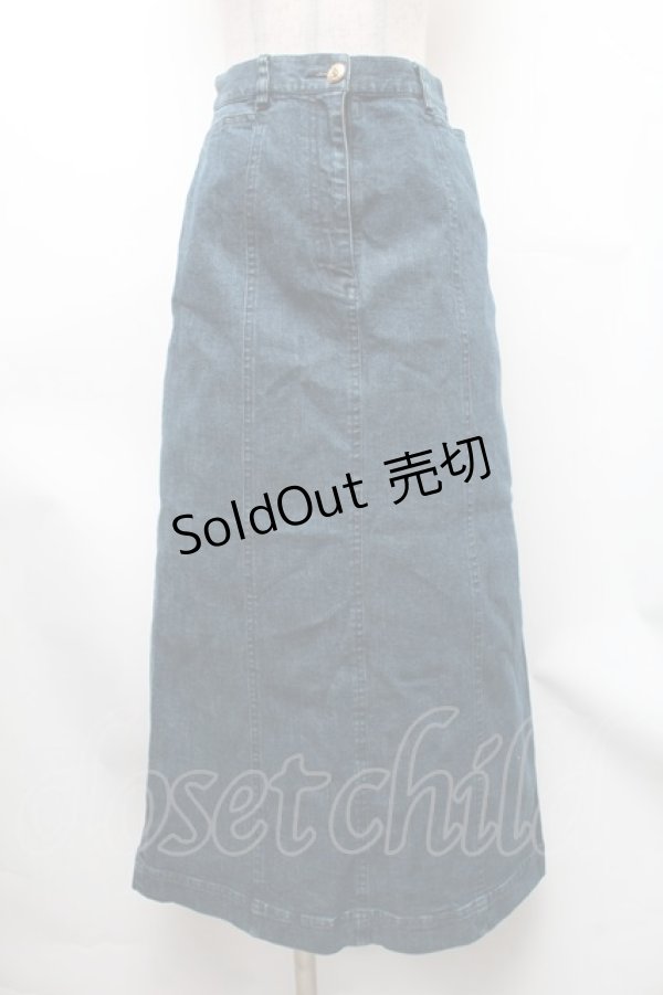 画像1: INGEBORG / デニムスカート  インディゴ S-26-01-31-1050-LO-SK-HR-ZS (1)
