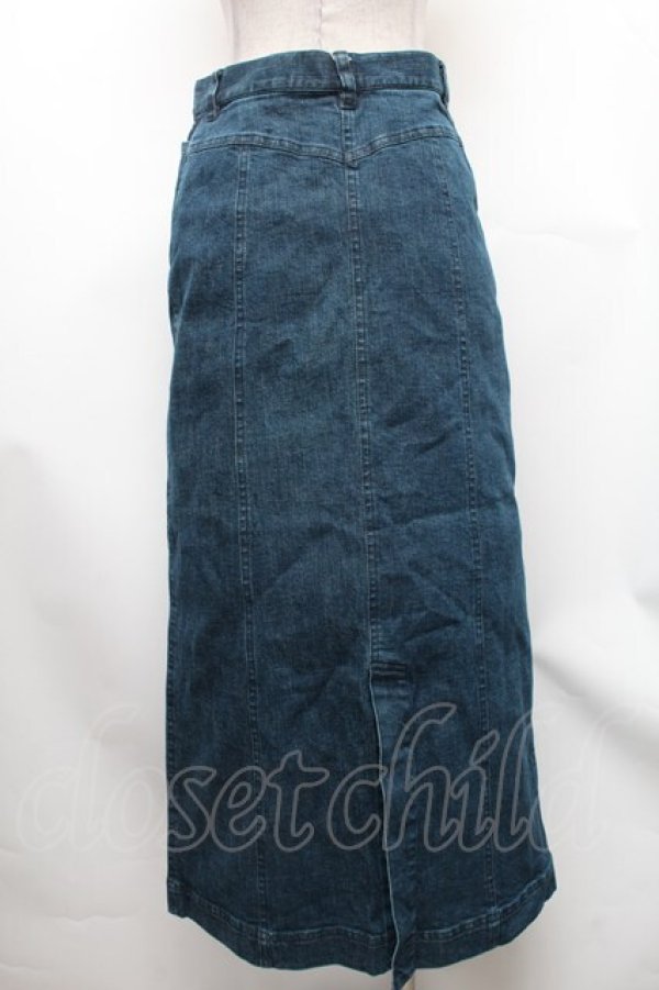 画像2: INGEBORG / デニムスカート  インディゴ S-26-01-31-1050-LO-SK-HR-ZS (2)