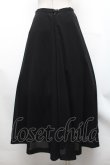 画像2: INGEBORG / 無地ロングフレアスカート  黒 S-26-01-31-1052-LO-SK-HR-ZS (2)