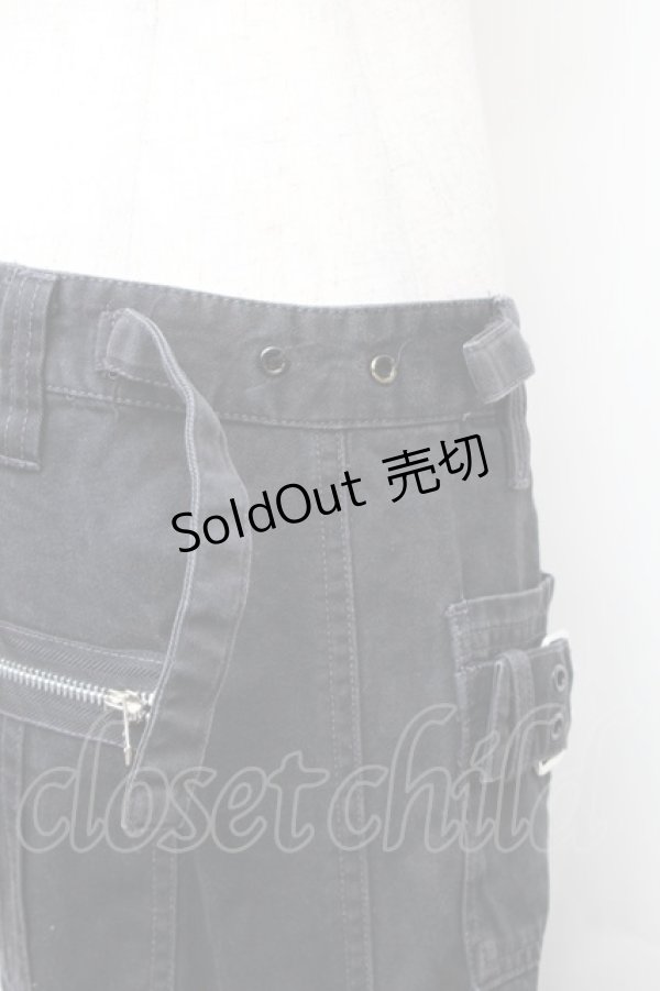 画像3: TRIPP NYC / ジップアップパンツ 7 黒 S-26-01-31-1056-PU-PA-HR-ZS (3)