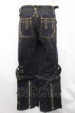 画像2: TRIPP NYC / ギミックカーゴパンツ 1 黒ｘイエロー S-26-01-31-1060-PU-PA-HR-ZS (2)