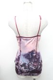 画像2: OZZ ANGELO / 絵画プリントキャミソール  パープル S-26-01-31-1001-OO-TO-HR-ZS (2)