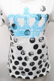 画像3: PUTUMAYO / クラウンドットTシャツ  白 S-26-01-31-1008-PT-TS-HR-ZS (3)