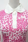 画像3: MILK / レオパードカットソー  ピンク S-26-01-31-1011-ML-TO-HR-ZS (3)