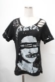 画像1: SEXY DYNAMITE LONDON / セディショナリーズカットソー  黒 S-26-01-31-1014-PU-BL-HR-ZS (1)