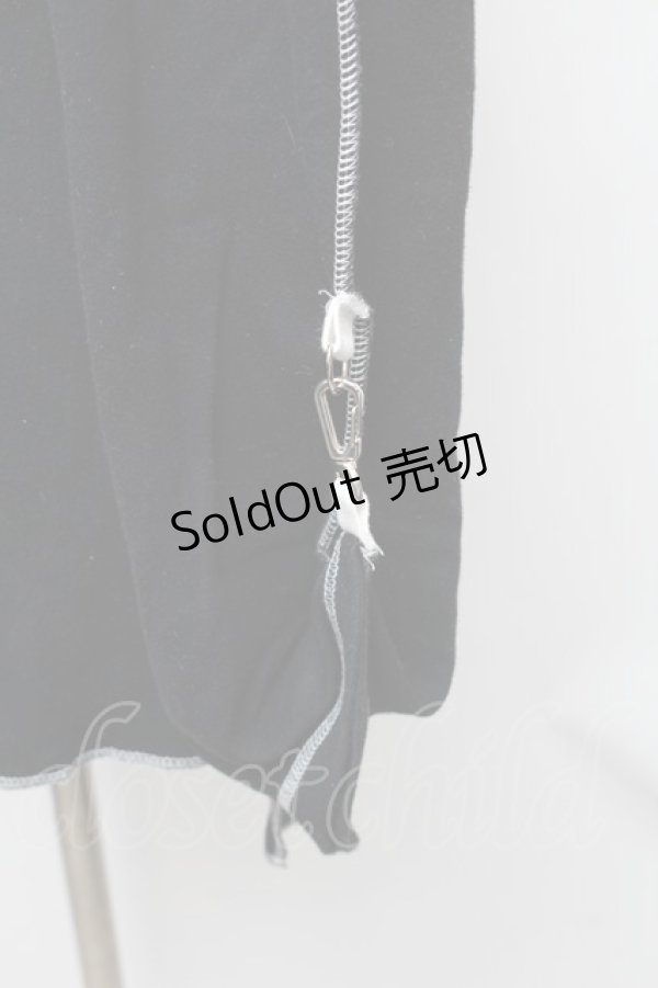 画像4: MAM MAXICIMAM / プリント長袖カットソー  黒 S-26-01-31-1021-0-TS-HR-ZS (4)