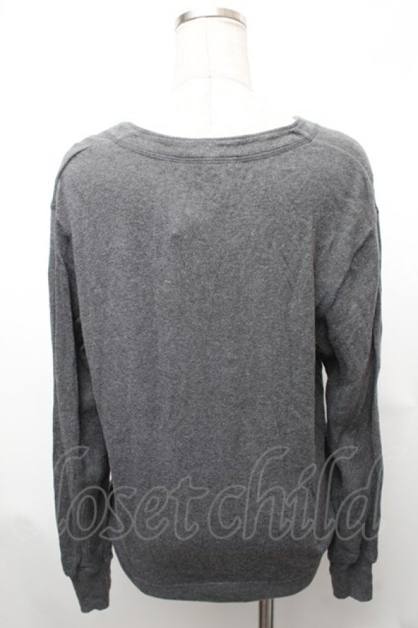 画像2: HYSTERIC GLAMOUR / スカルプリントニットカーディガン  グレー S-26-01-31-1022-PU-TO-HR-ZS (2)