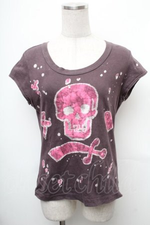 画像: RNA / スカルプリントTシャツ   S-26-01-31-1023-PU-TS-HR-ZS