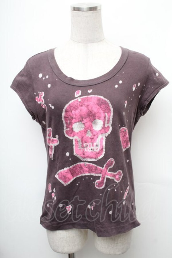 画像1: RNA / スカルプリントTシャツ   S-26-01-31-1023-PU-TS-HR-ZS (1)