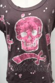 画像3: RNA / スカルプリントTシャツ   S-26-01-31-1023-PU-TS-HR-ZS (3)