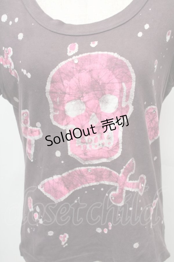 画像3: RNA / スカルプリントTシャツ   S-26-01-31-1023-PU-TS-HR-ZS (3)