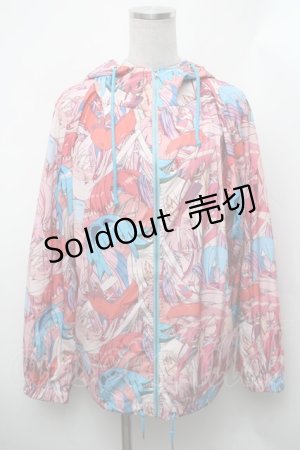 画像: galaxxxy / ヘアープリントブルゾン  マルチ S-26-01-31-1029-PU-JA-HR-ZS