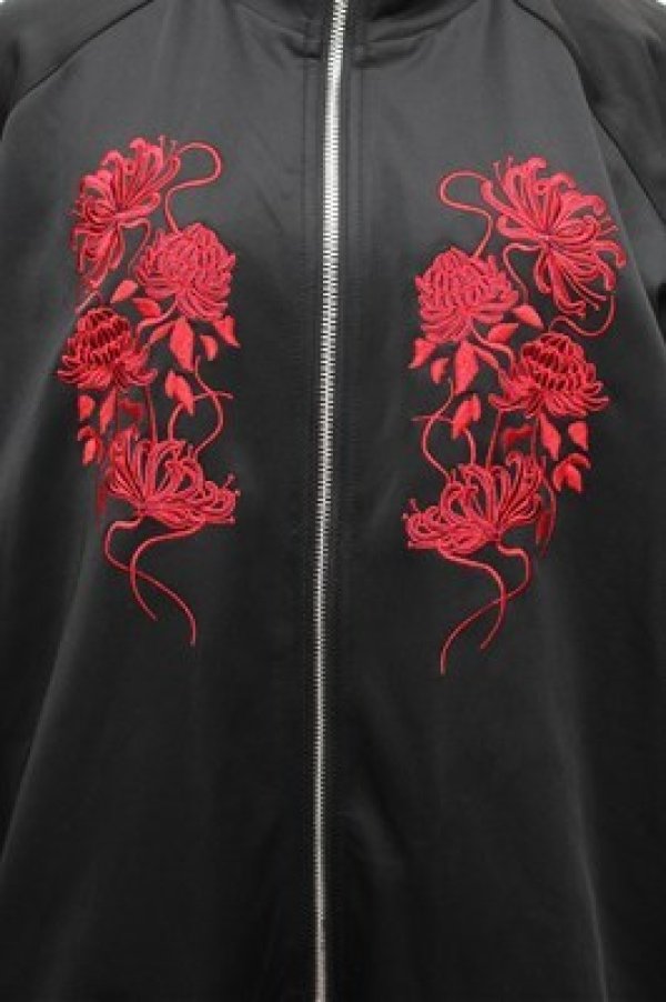 画像3: AdaNous / 曼珠沙華ジャージ  黒ｘ赤 S-26-01-31-060-PU-JA-AS-ZS (3)