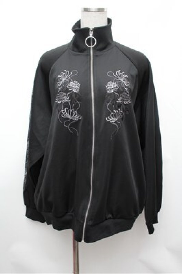 画像1: AdaNous / 曼珠沙華ジャージ  黒 S-26-01-31-062-PU-JA-AS-ZS (1)