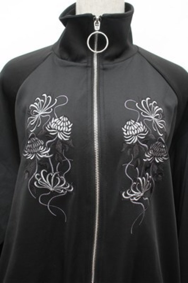 画像2: AdaNous / 曼珠沙華ジャージ  黒 S-26-01-31-062-PU-JA-AS-ZS (2)