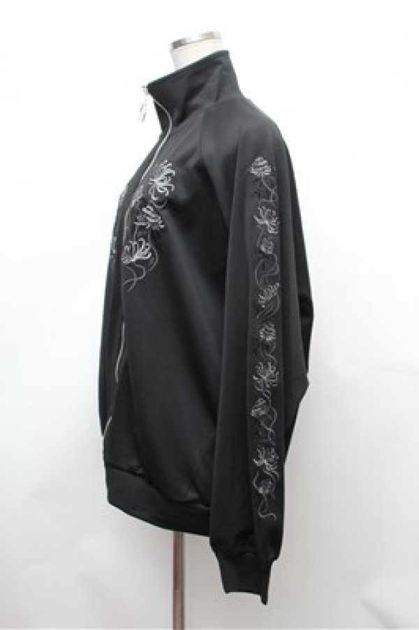 画像3: AdaNous / 曼珠沙華ジャージ  黒 S-26-01-31-062-PU-JA-AS-ZS (3)