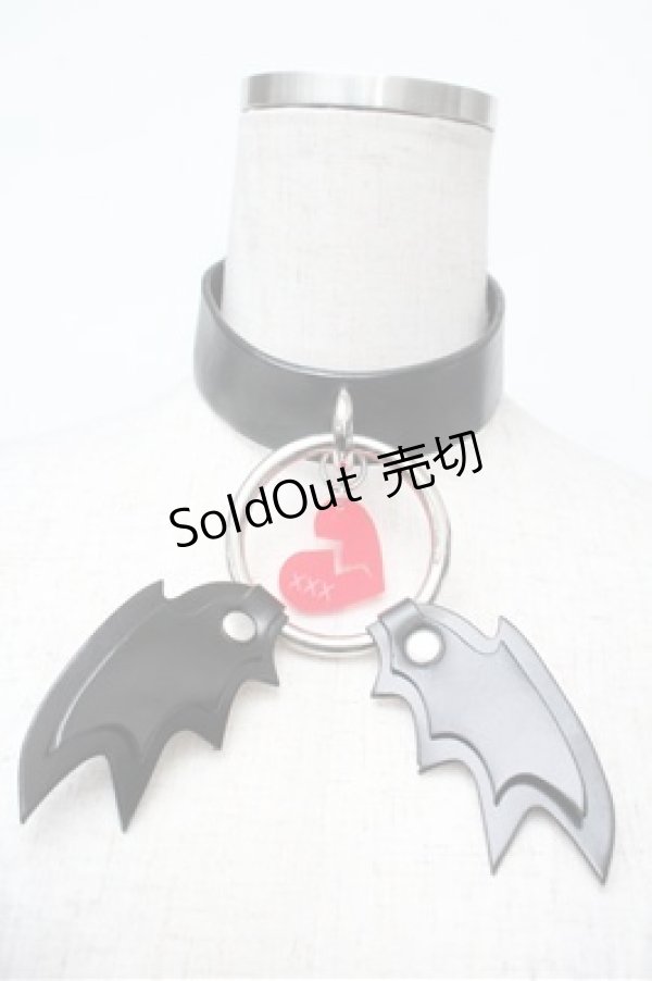 画像1: GOTH / チョーカー  黒 S-26-01-31-011-GO-TS-HR-ZS (1)