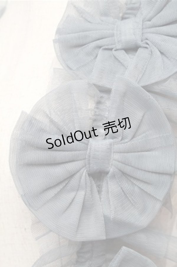 画像3: Vallee lys / Nocturne Tulle Harness  ブルー S-26-01-31-014-GO-TO-HR-ZS (3)