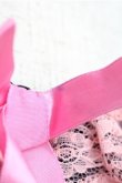 画像4: SEXY DYNAMITE LONDON (CHOICE) / レースサテンキャミ  黒ｘピンク S-26-01-31-016-PU-TS-HR-ZS (4)