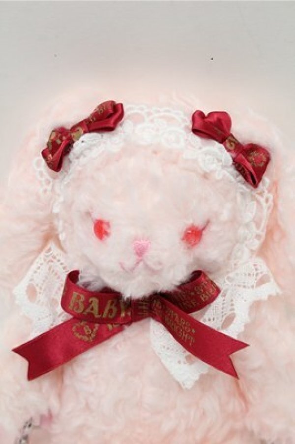 画像3: BABY,THE STARS SHINE BRIGHT / うさくみゃリュックミニミニ  ピンク S-26-02-01-003-BA-BG-AS-ZS (3)