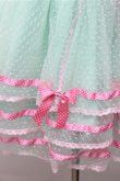 画像4: 中国ロリータ / ワンピース  ミントｘピンク S-26-02-01-038-LO-OP-AS-ZS (4)