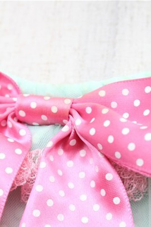 画像5: 中国ロリータ / ワンピース  ミントｘピンク S-26-02-01-038-LO-OP-AS-ZS (5)