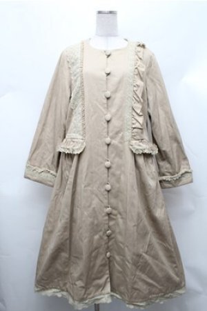 画像: PINK HOUSE / フラーチノクロスコート  サンドベージュ S-26-02-01-045-LO-CO-AS-ZS