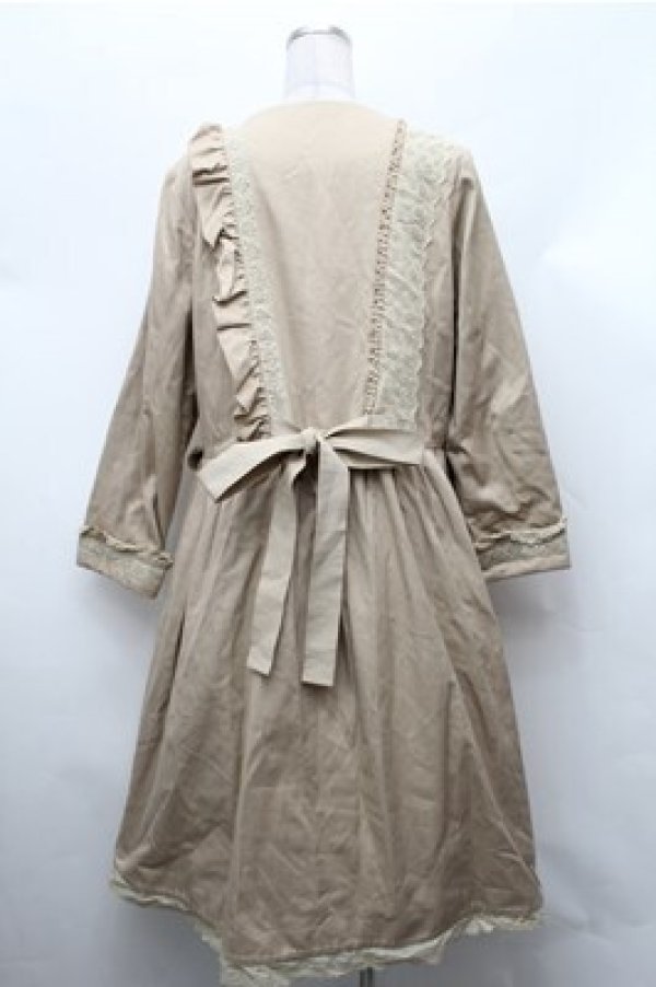 画像2: PINK HOUSE / フラーチノクロスコート  サンドベージュ S-26-02-01-045-LO-CO-AS-ZS (2)