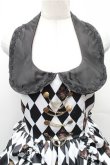 画像3: ATELIER PIERROT / Diamond Circus　 Vest One Piece  黒ｘ白 S-26-02-01-052-EL-OP-AS-ZS (3)