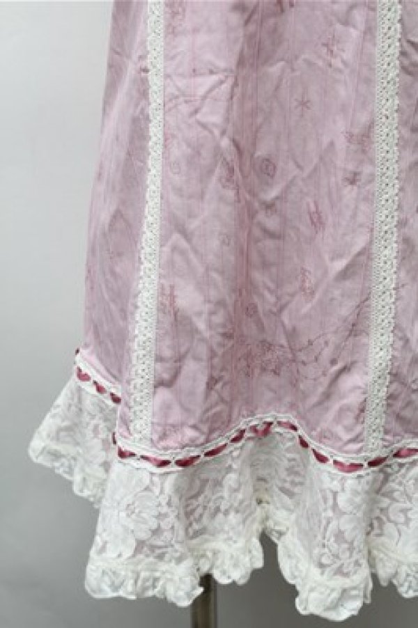 画像4: h.Jelly HONEY / プリントノースリーブワンピース  ピンク S-26-02-01-055-HN-TO-HR-ZS (4)