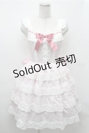 画像: BABY,THE STARS SHINE BRIGHT / エリザベスジャンパースカート  ピンク S-26-02-01-056-BA-OP-AS-ZS