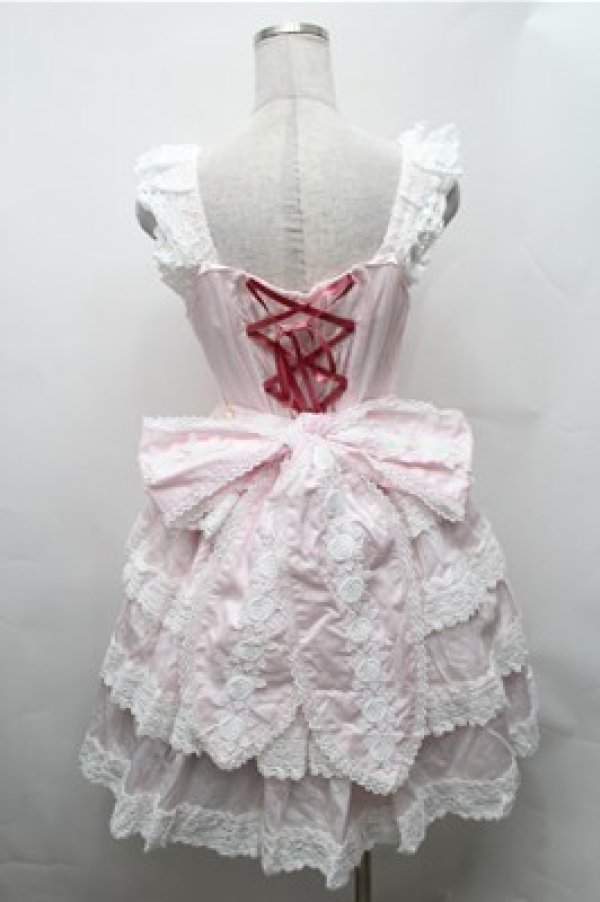 画像2: BABY,THE STARS SHINE BRIGHT / エリザベスジャンパースカート  ピンク S-26-02-01-056-BA-OP-AS-ZS (2)