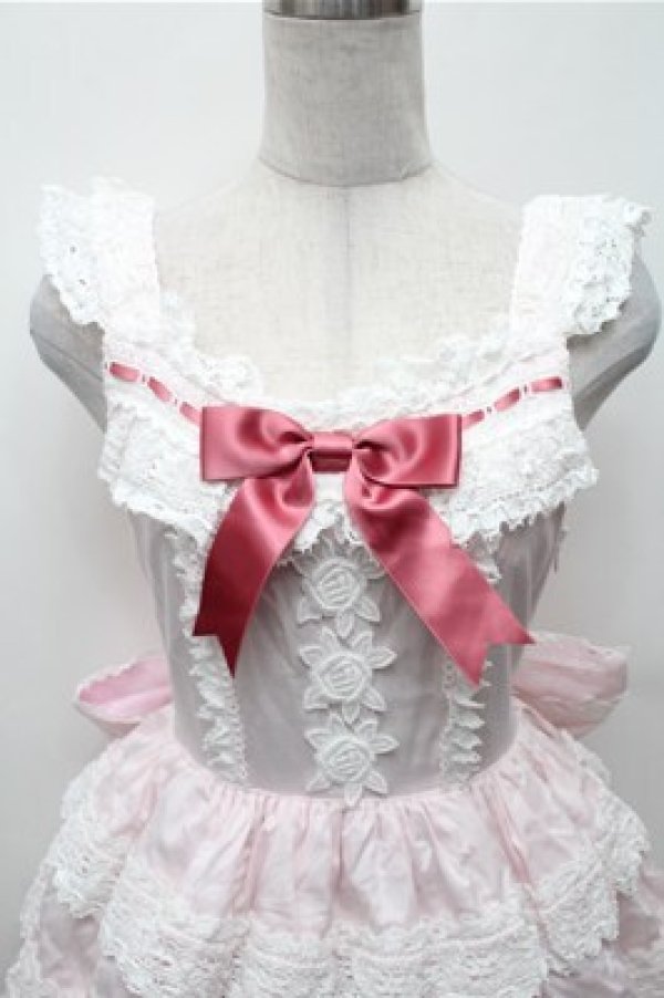 画像3: BABY,THE STARS SHINE BRIGHT / エリザベスジャンパースカート  ピンク S-26-02-01-056-BA-OP-AS-ZS (3)