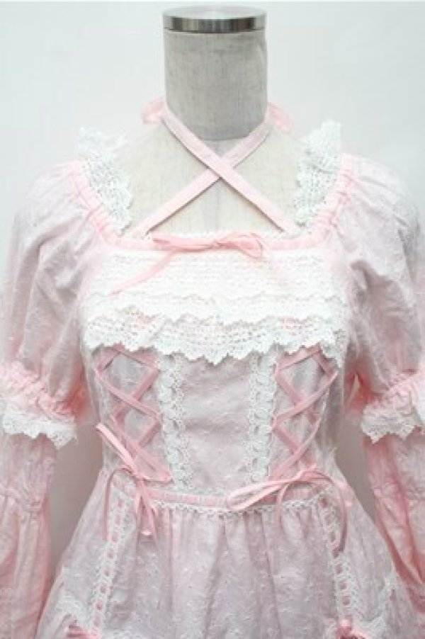 画像3: BABY,THE STARS SHINE BRIGHT / はわせドールワンピース&ヘッドドレスセット  ピンク S-26-02-01-057-BA-OP-AS-ZS (3)