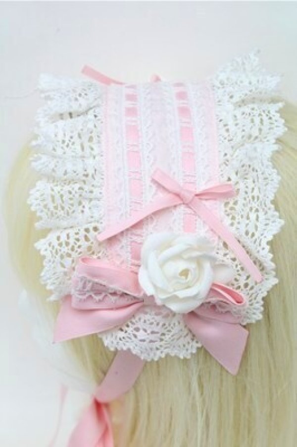 画像6: BABY,THE STARS SHINE BRIGHT / はわせドールワンピース&ヘッドドレスセット  ピンク S-26-02-01-057-BA-OP-AS-ZS (6)